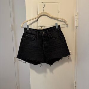 GRLFRND Jean Short -Black